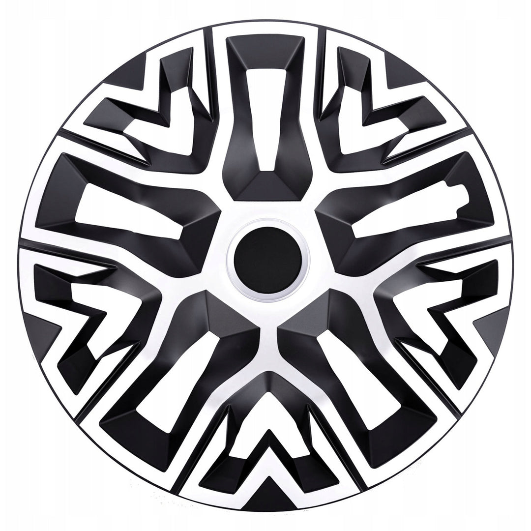 Kołpak uniwersalny 15'' NRM The Best Bicolor biało-czarny 1 sztuka