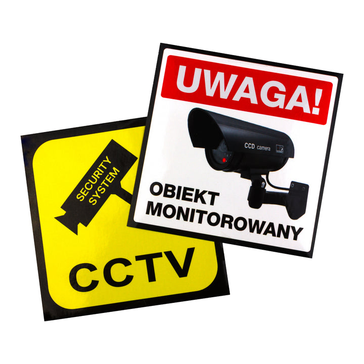 Atrapa kamery tubowej, diody IR LED, czarna, zasilanie 2xAA (w zestawie), ABS, IR1800 B