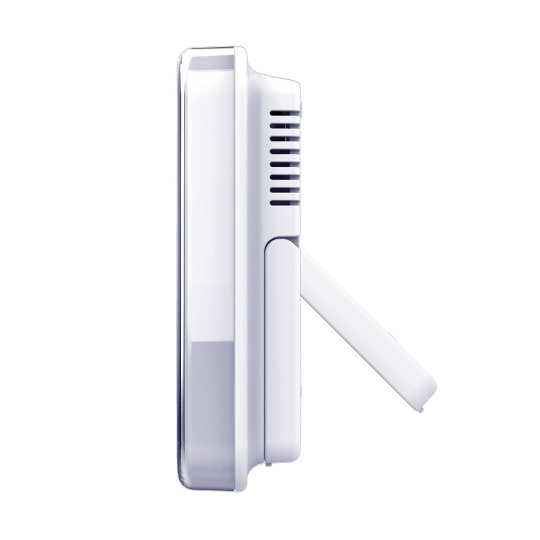 Bezprzewodowa stacja pogody GreenBlue,temperatura + wilgotność IN/OUT, zegar + alarm + data, do wyboru °C / °F, zasięg do 60m, GB169, 4x bateria AAA