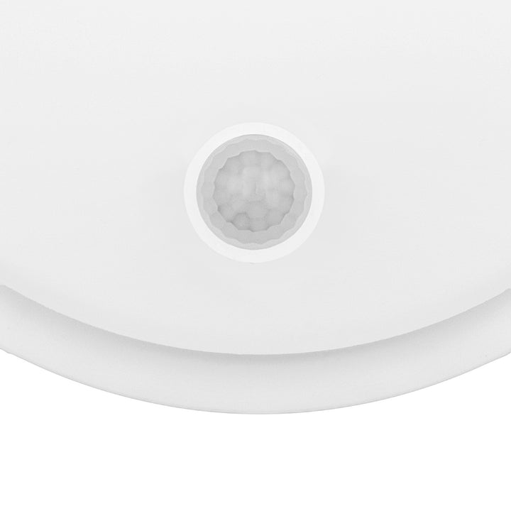 Lampa LED z czujnikiem ruchu Maclean, czujnik PIR, biała, 10W/15/18W, IP65, możliwość zmiany barwy 3000/4000/6000K, MCE535 W