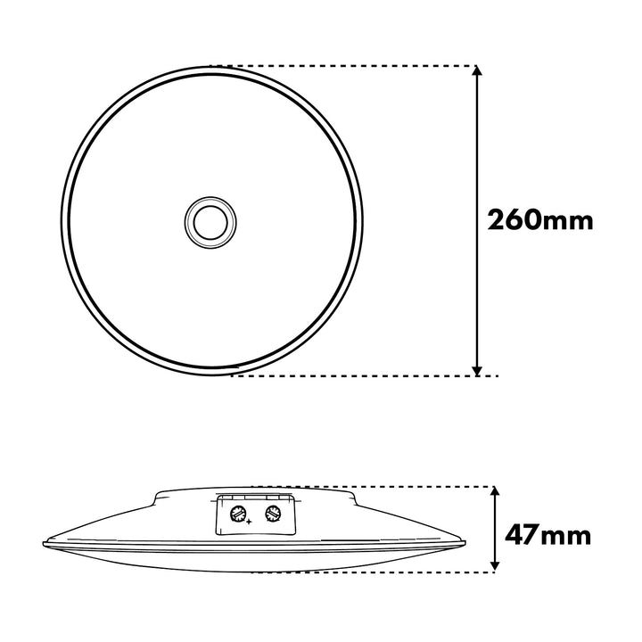 Lampa LED z czujnikiem PIR Maclean, sufitowa,15W, 1300lm, IP54, 220-240V~ 50/60Hz, MCE537