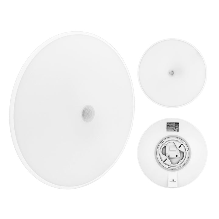 Lampa LED z czujnikiem PIR Maclean, sufitowa,15W, 1300lm, IP54, 220-240V~ 50/60Hz, MCE537