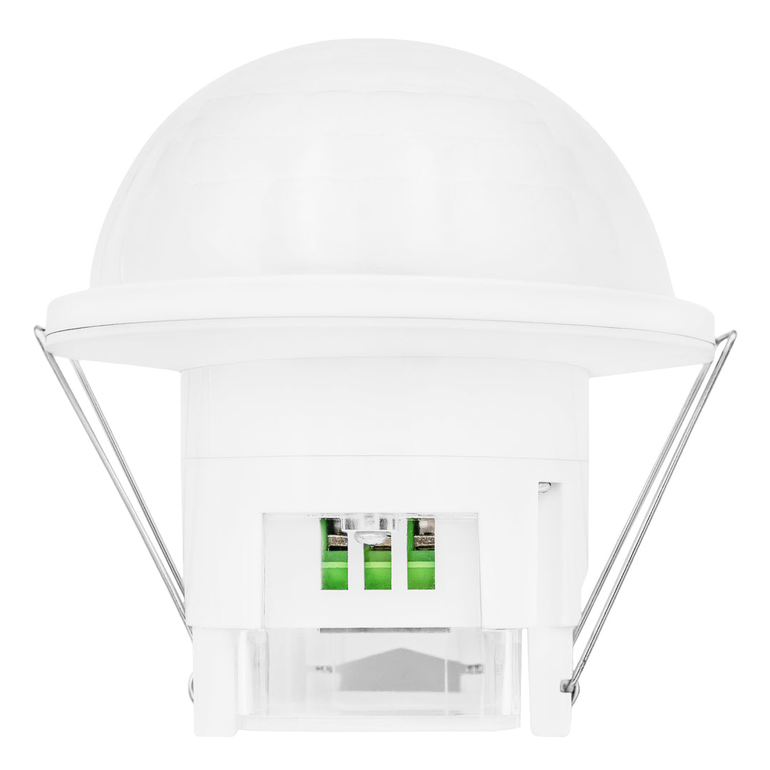 Czujnik obecności PIR Maclean, do zabudowy, zasięg 10x40m, 1000W/2000W, 220-240V AC, 50/60Hz, IP54, MCE822