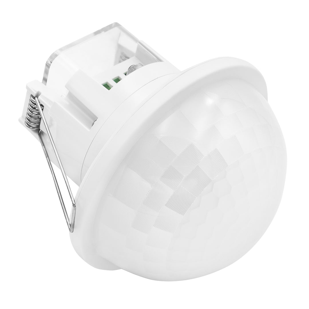 Czujnik obecności PIR Maclean, do zabudowy, zasięg 10x40m, 1000W/2000W, 220-240V AC, 50/60Hz, IP54, MCE822