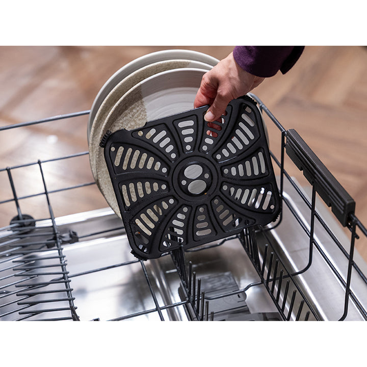 Frytkownica beztłuszczowa LAFE, air fryer, 2 komory 5 L, moc 2460W, wyświetlacz LCD, Dual Fry