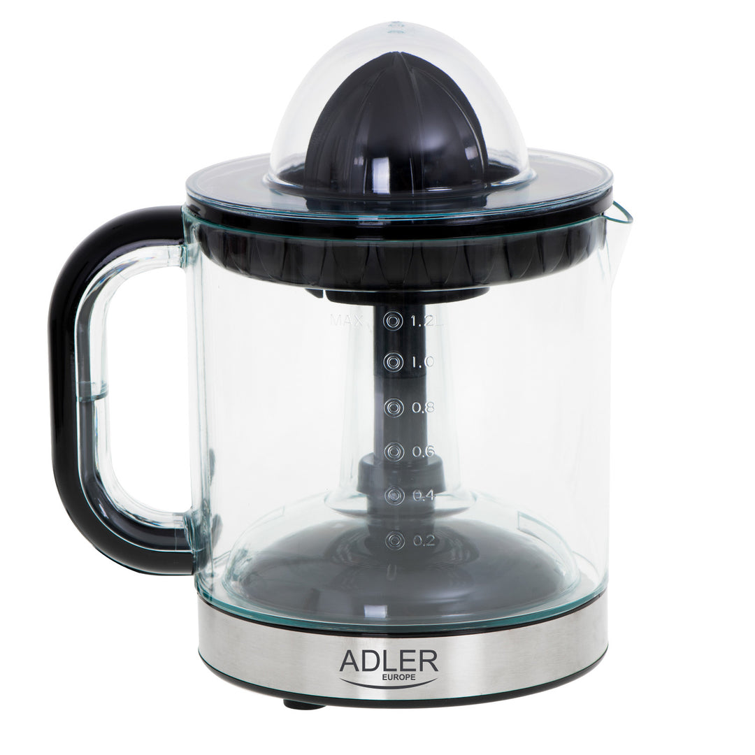 Wyciskacz do cytrusów Adler, pojemność 1,2l moc maksymalna 60W, czarny, AD 4012