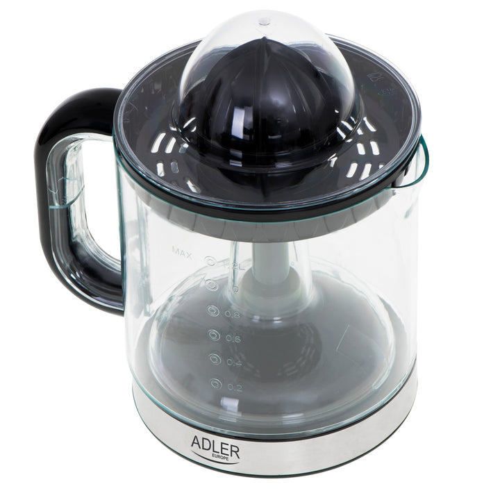 Wyciskacz do cytrusów Adler, pojemność 1,2l moc maksymalna 60W, czarny, AD 4012