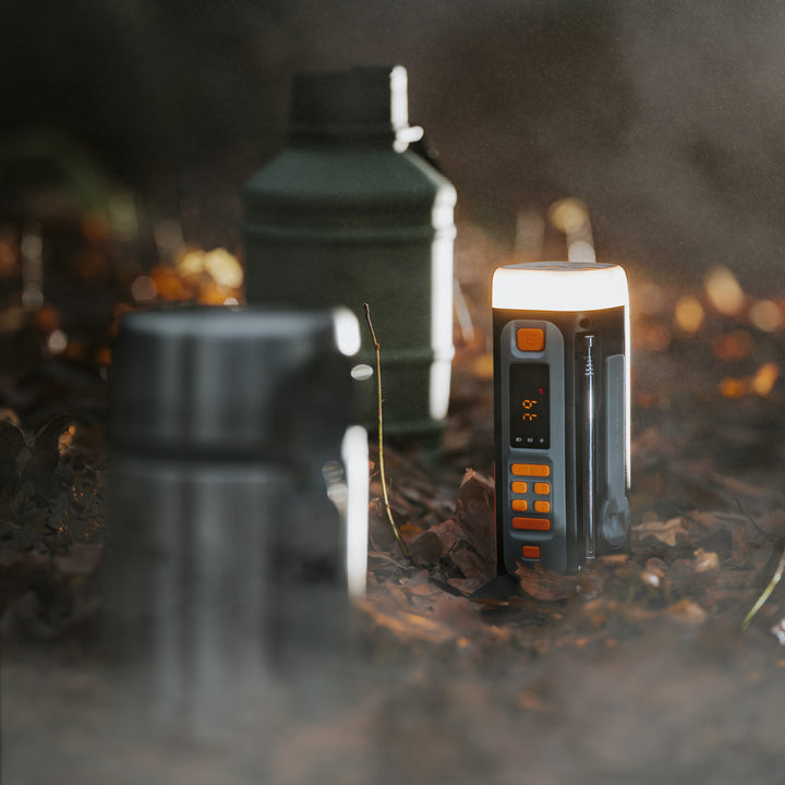 Radio awaryjne Adler, z panelem słonecznym, korbką i powerbankiem, Bluetooth 5.0, latarka LED 4W, 4500 mAh, AD 1920