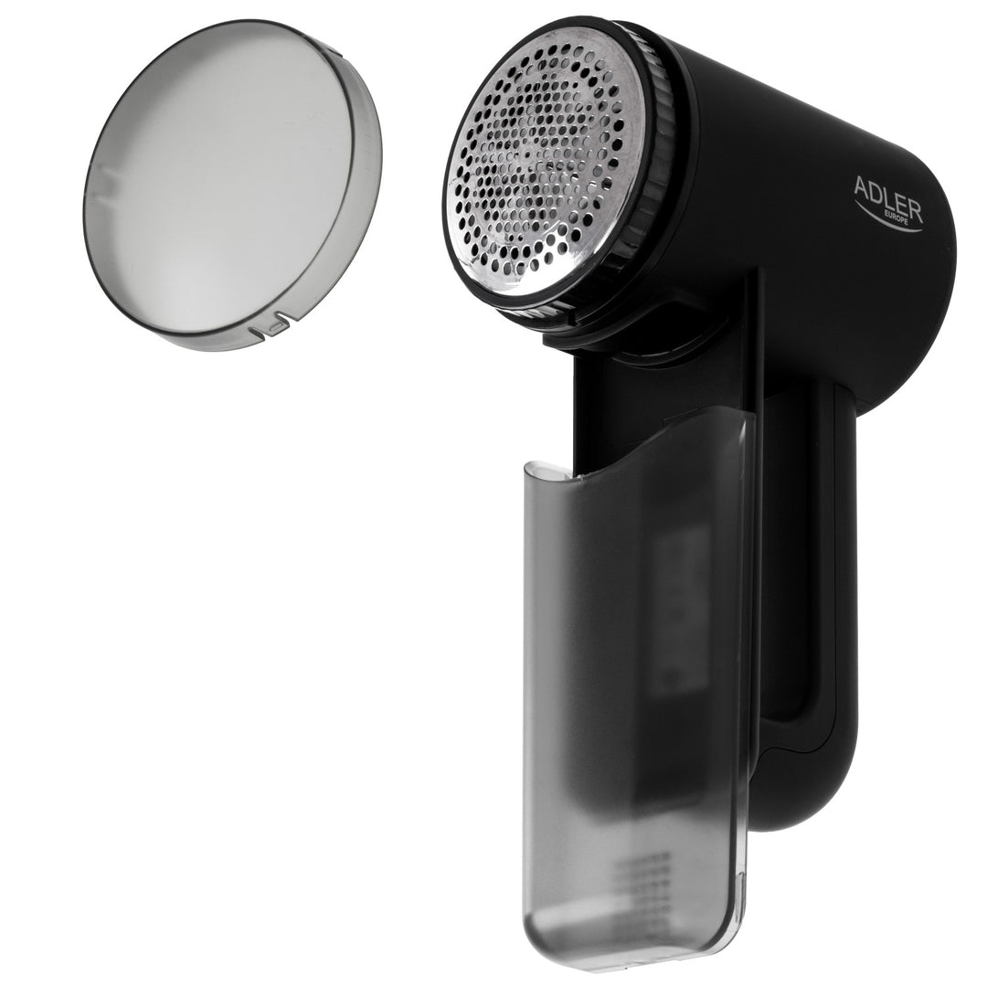 Golarka do tkanin Adler, wyświetlacz LCD, 3 prędkości pracy, czarna, AD 9617 black