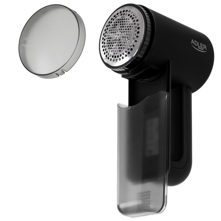 Golarka do tkanin Adler, wyświetlacz LCD, 3 prędkości pracy, czarna, AD 9617 black
