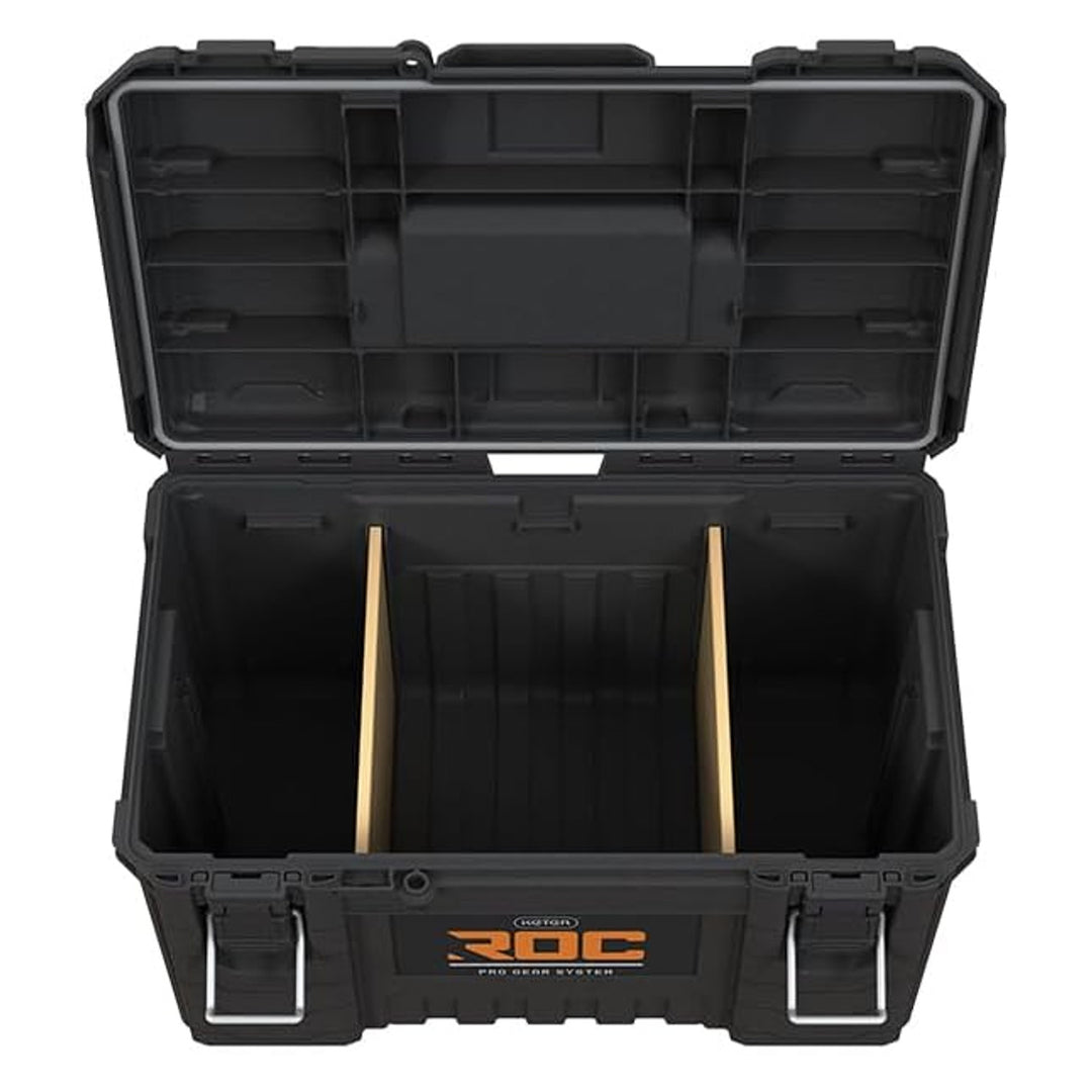 Skrzynka narzędziowa Keter ROC XL Pro Gear 2.0, nośność 72kg, uchwyty Pro Mount, możliwość zawieszenia na ścianie, 256980