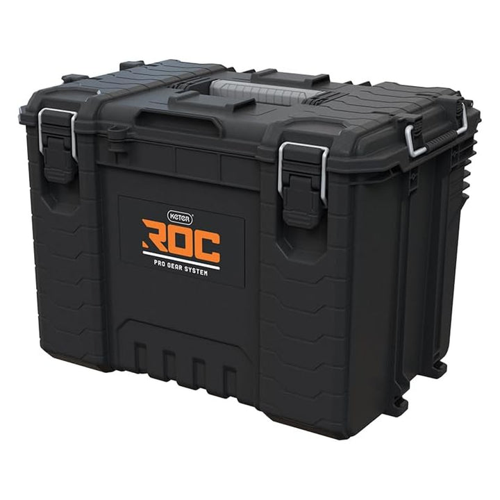 Skrzynka narzędziowa Keter ROC XL Pro Gear 2.0, nośność 72kg, uchwyty Pro Mount, możliwość zawieszenia na ścianie, 256980