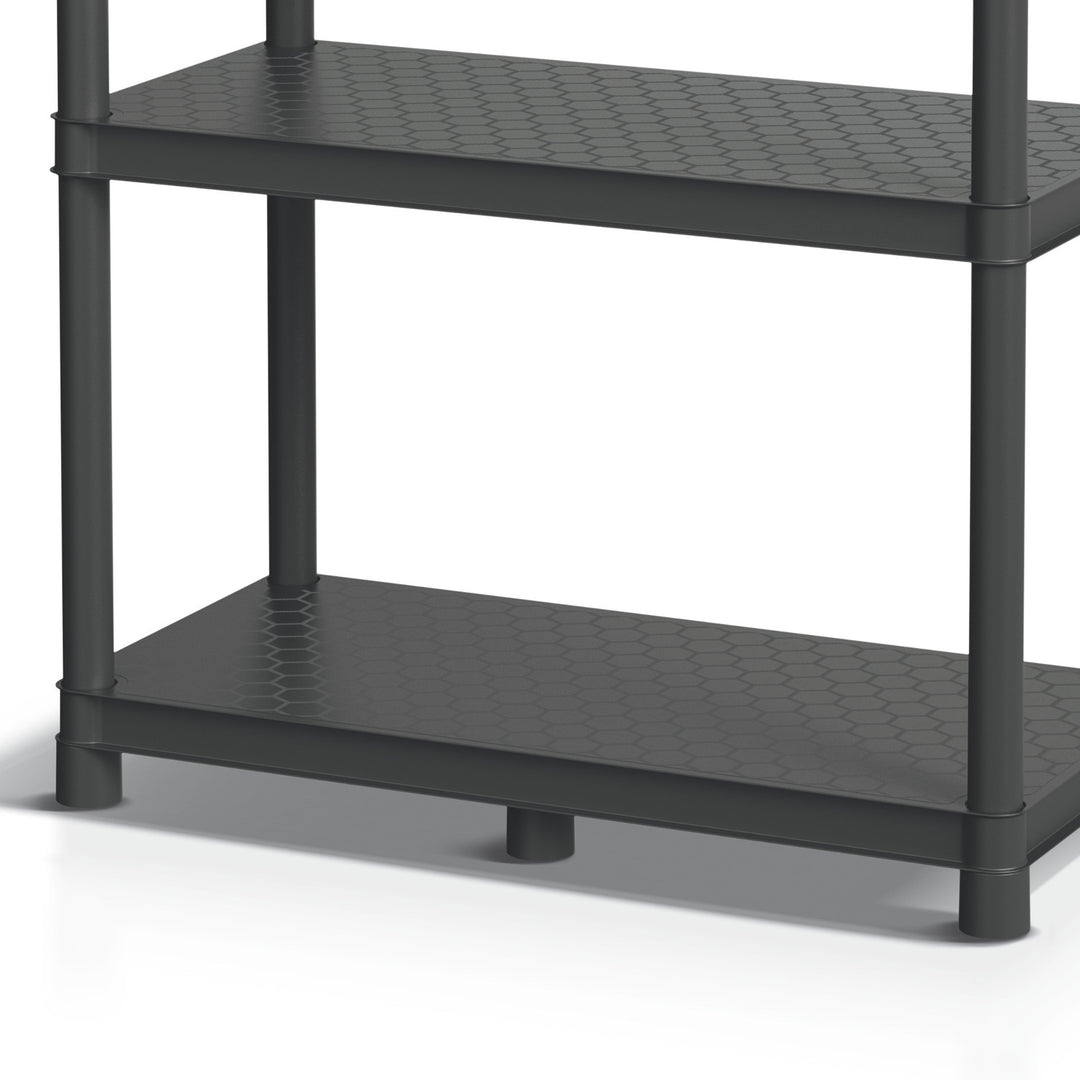 Regał Stackaro Solid 75 Kistenberg, max obciążenie łączne 220kg, 5 półek, montaż ścienny, KSS75L5HD-S411