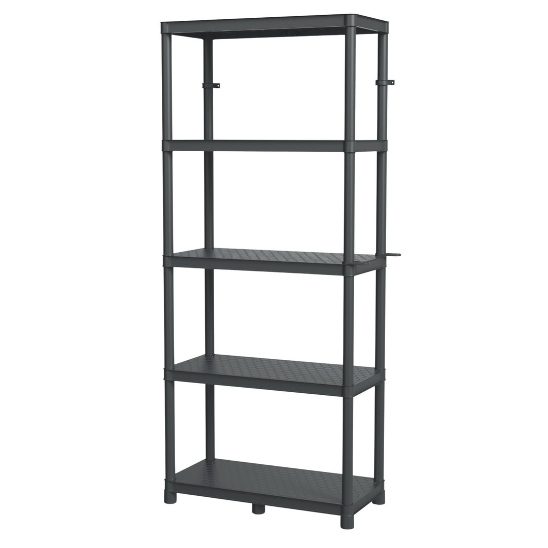 Regał Stackaro Solid 75 Kistenberg, max obciążenie łączne 220kg, 5 półek, montaż ścienny, KSS75L5HD-S411