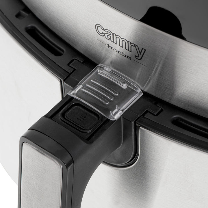 Frytkownica beztłuszczowa, 9 programów, 5,0 L, Airfryer, Camry CR 6311 + papierowe wkłady do frytkownicy, 16cm, biodegradowalne, 100 sztuk