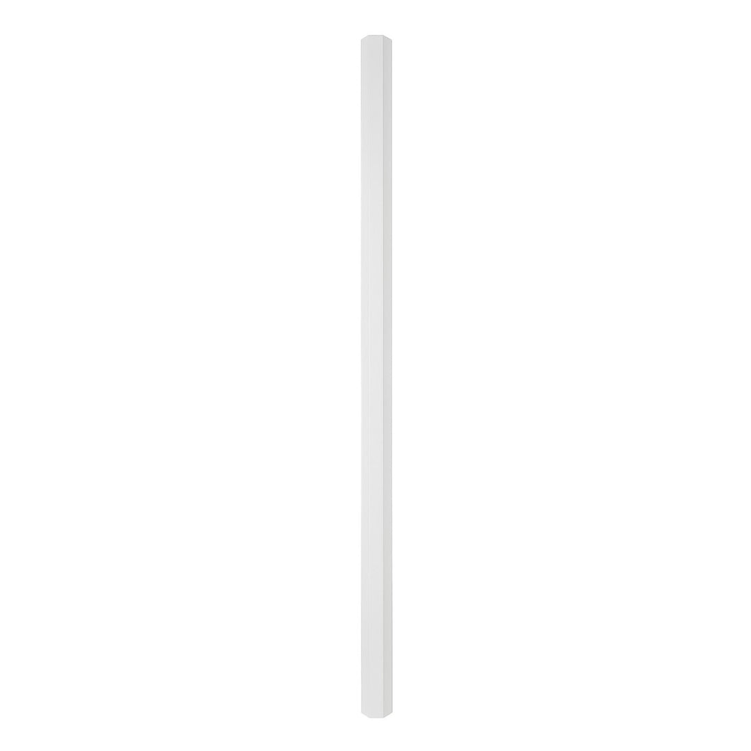 Aluminiowa listwa maskująca do kabli Maclean, 33x18x750mm, biała, MCTV-897 W