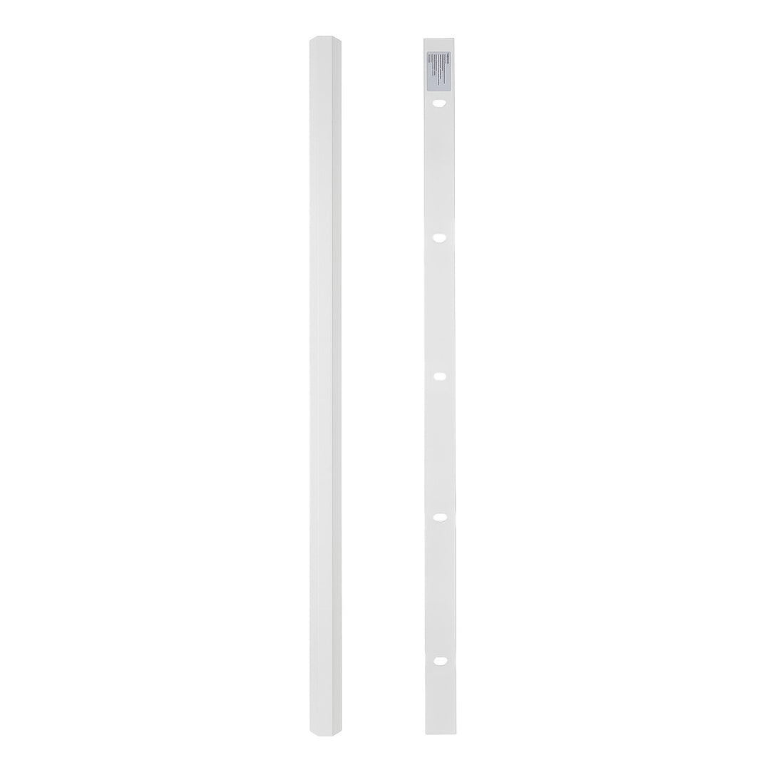 Aluminiowa listwa maskująca do kabli Maclean, 33x18x750mm, biała, MCTV-897 W