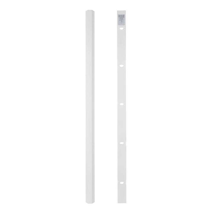 Aluminiowa listwa maskująca do kabli Maclean, 33x18x750mm, biała, MCTV-897 W