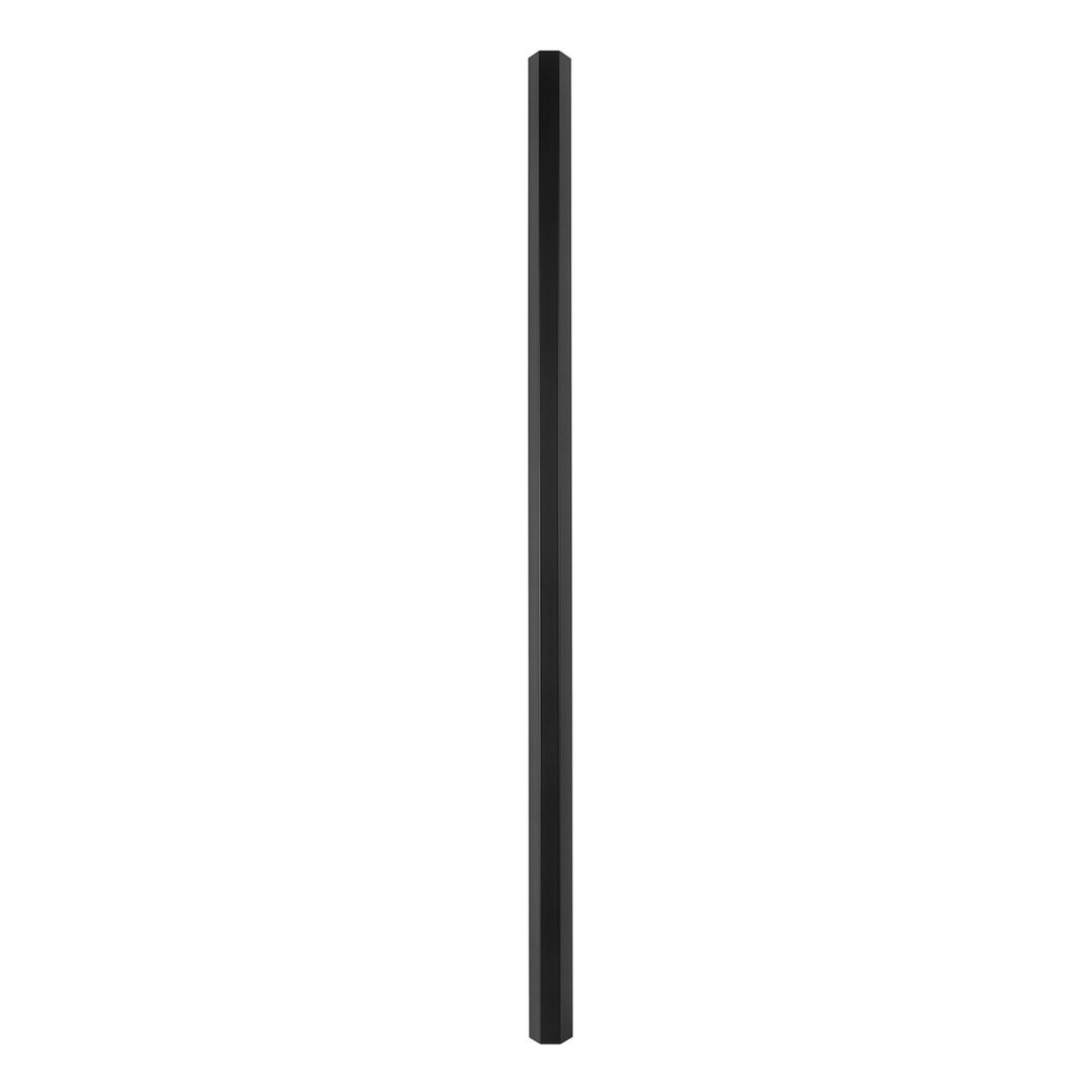 Aluminiowa listwa maskująca do kabli Maclean, 33x18x750mm, czarna, MCTV-897 B