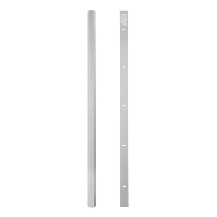 Aluminiowa listwa maskująca do kabli Maclean, 33x18x750mm, srebrna, MCTV-897 S