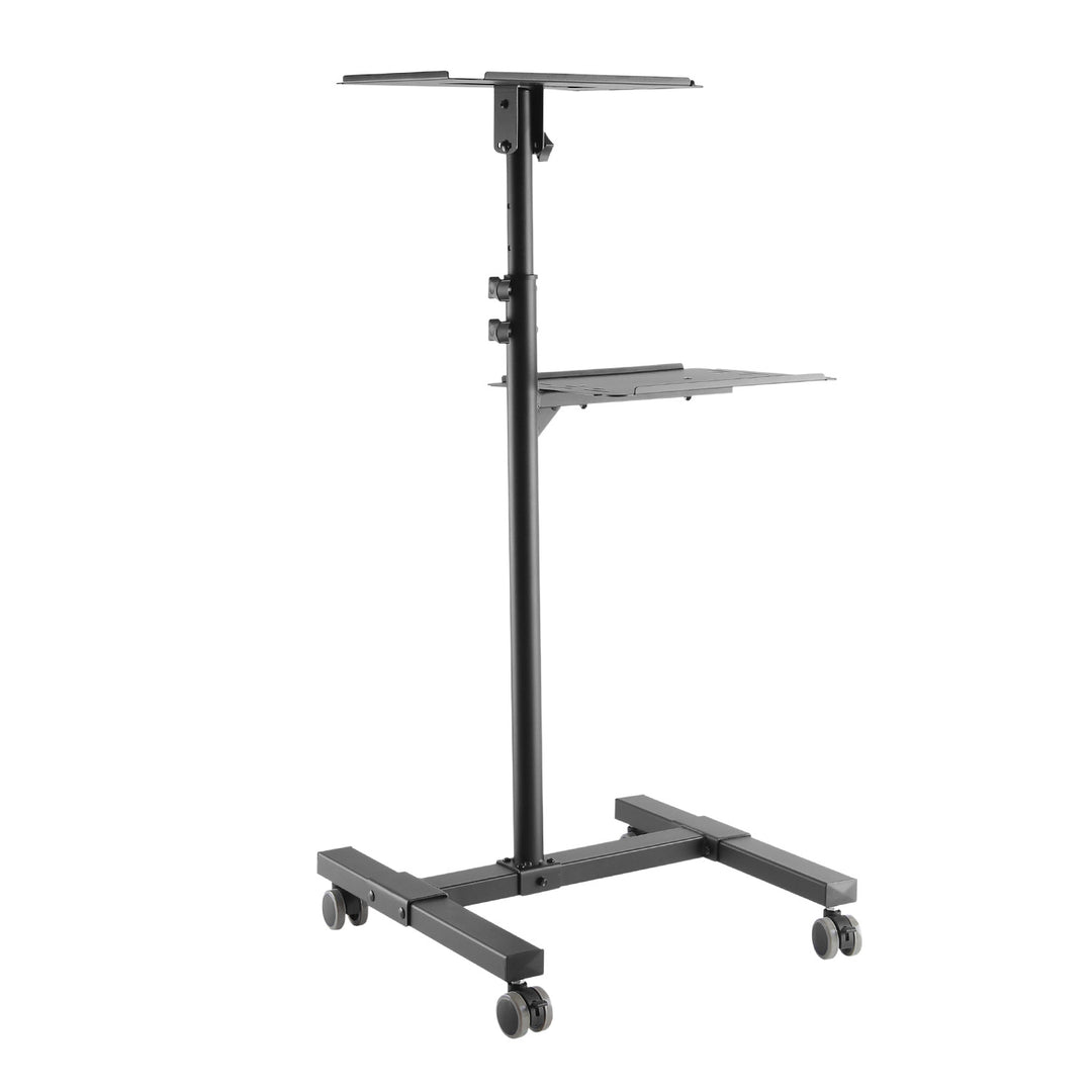 Stolik mobilny do projektora/laptopa Maclean regulowany, stalowy max.10kg, MC-207