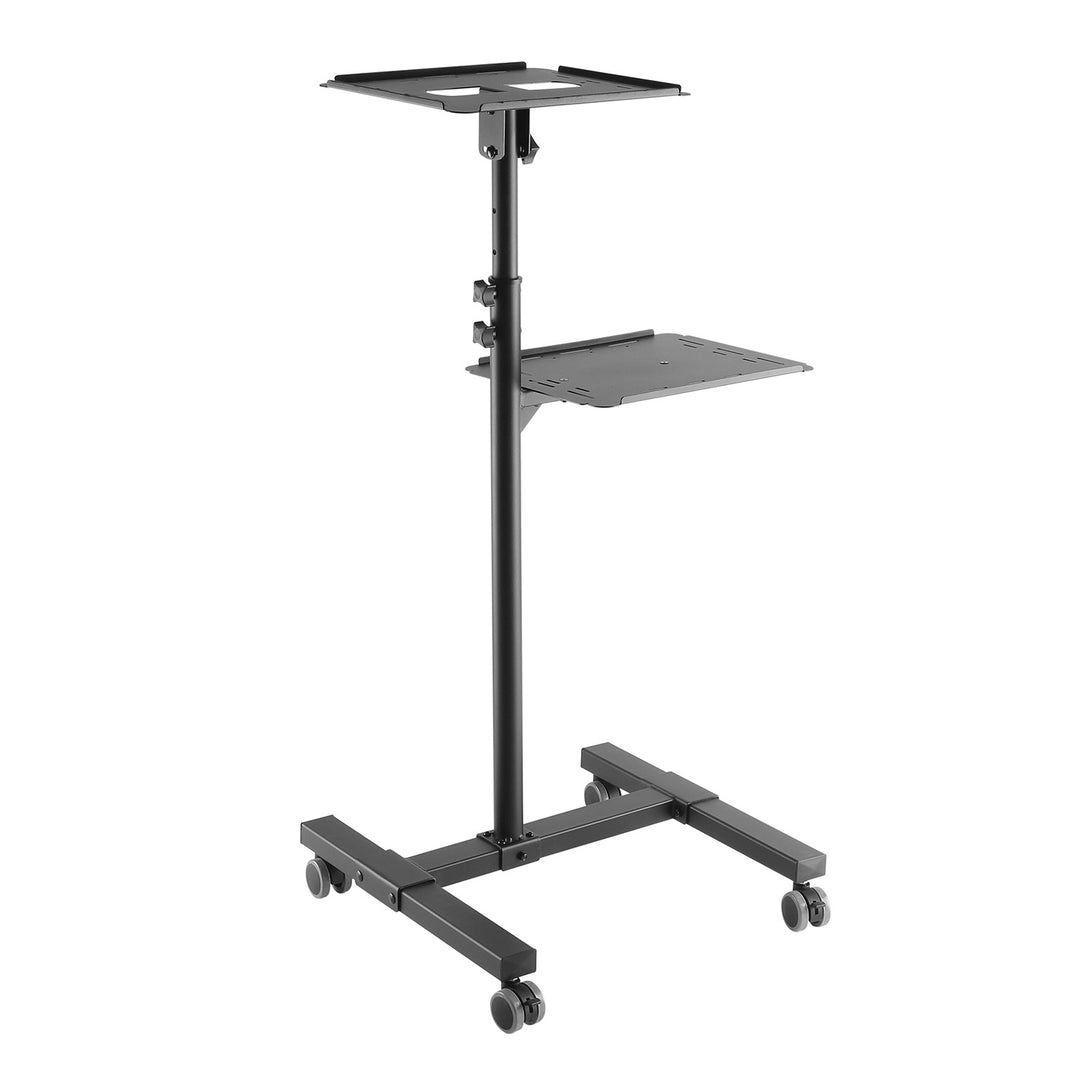 Stolik mobilny do projektora/laptopa Maclean regulowany, stalowy max.10kg, MC-207