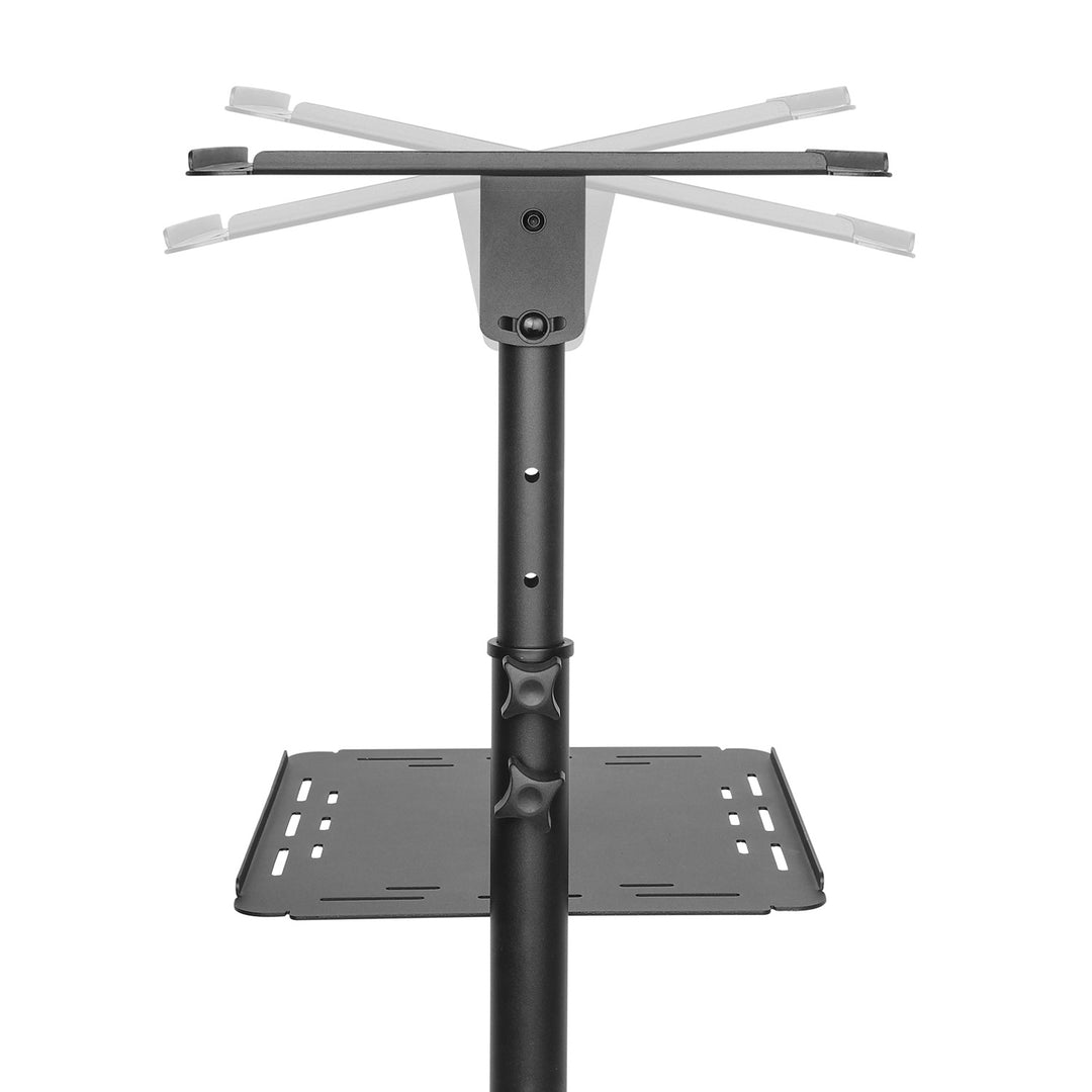 Stolik mobilny do projektora/laptopa Maclean regulowany, stalowy max.10kg, MC-207