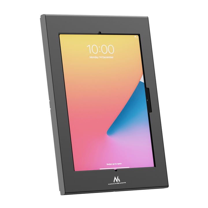 Uchwyt reklamowy do tabletu Maclean, z blokadą, 12.4"-13", iPad Air/ Pro, Samsung Tab S10+/S9+/S8+/S7+, 257x350x22mm, MC-950 B
