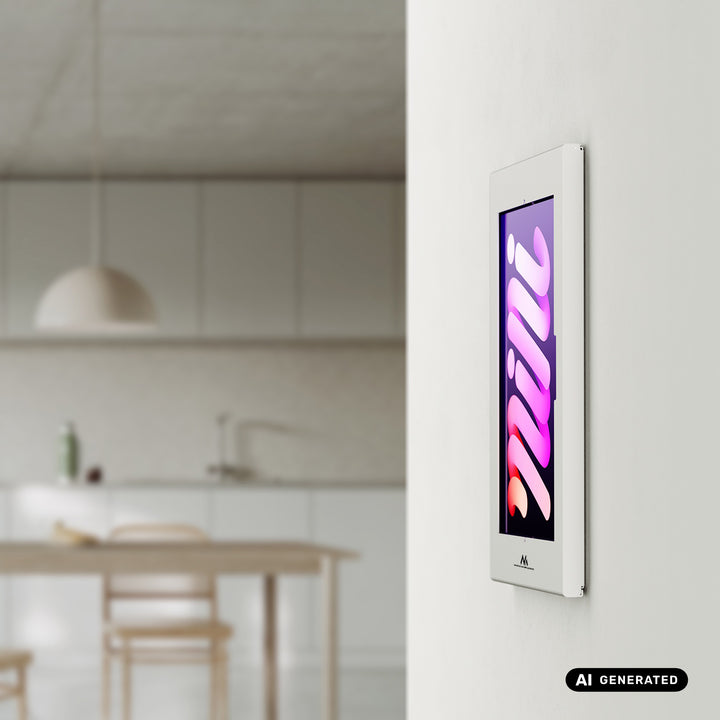 Uchwyt reklamowy do tabletu Maclean, z blokadą, 12.4"-13", iPad Air/ Pro, Samsung Tab S10+/S9+/S8+/S7+, 257x350x22mm, MC-950 W