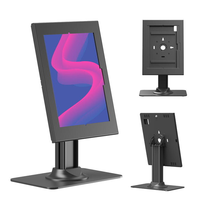 Uchwyt reklamowy do tabletu Maclean, z blokadą. 12.4"-13", iPad Air/ Pro, Samsung Tab S10+/S9+/S8+/S7+, 257x350x22mm, MC-958 B