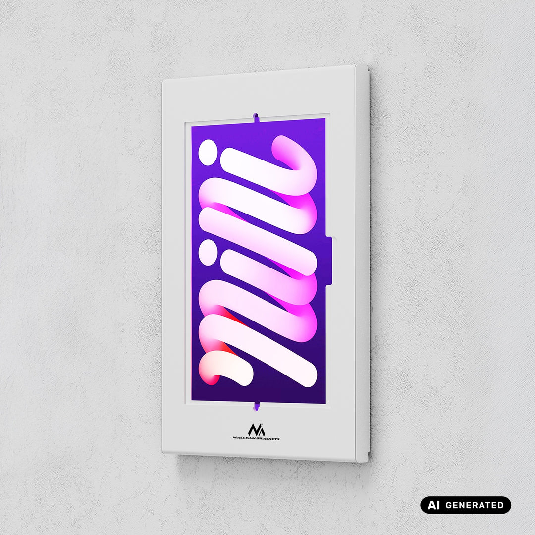 Uchwyt reklamowy do tabletu Maclean, z blokadą. 10.9"-11", iPad Air/ Pro, Samsung Tab A&S Series, 220x323x22mm, MC-955 W