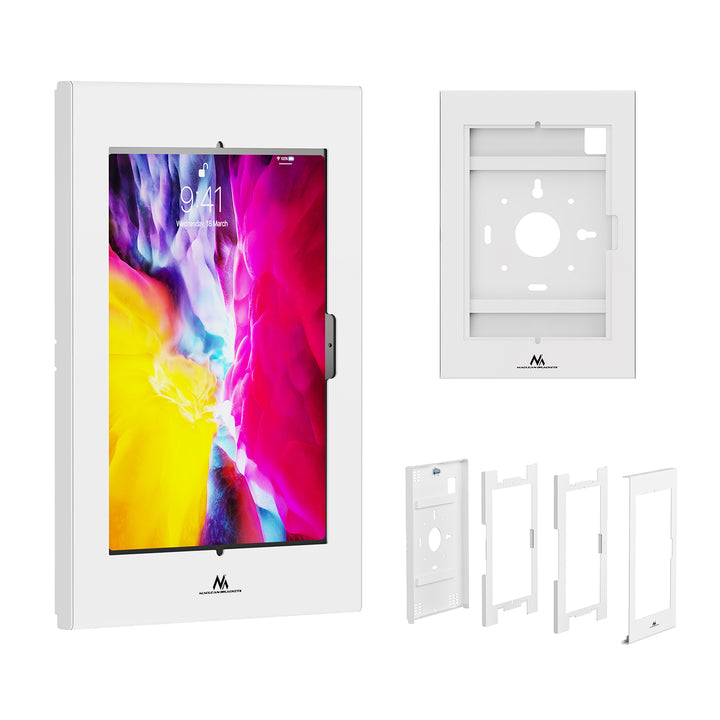 Uchwyt reklamowy do tabletu Maclean, z blokadą. 10.9"-11", iPad Air/ Pro, Samsung Tab A&S Series, 220x323x22mm, MC-955 W