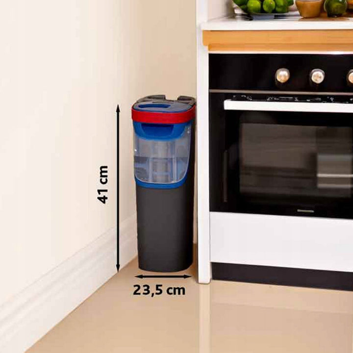 Mop płaski Vileda H2prO, 100% separacji wody czystej od brudnej, dwa zbiorniki, 3 nakładki z mikrofibry, końcówka 360°, 175774