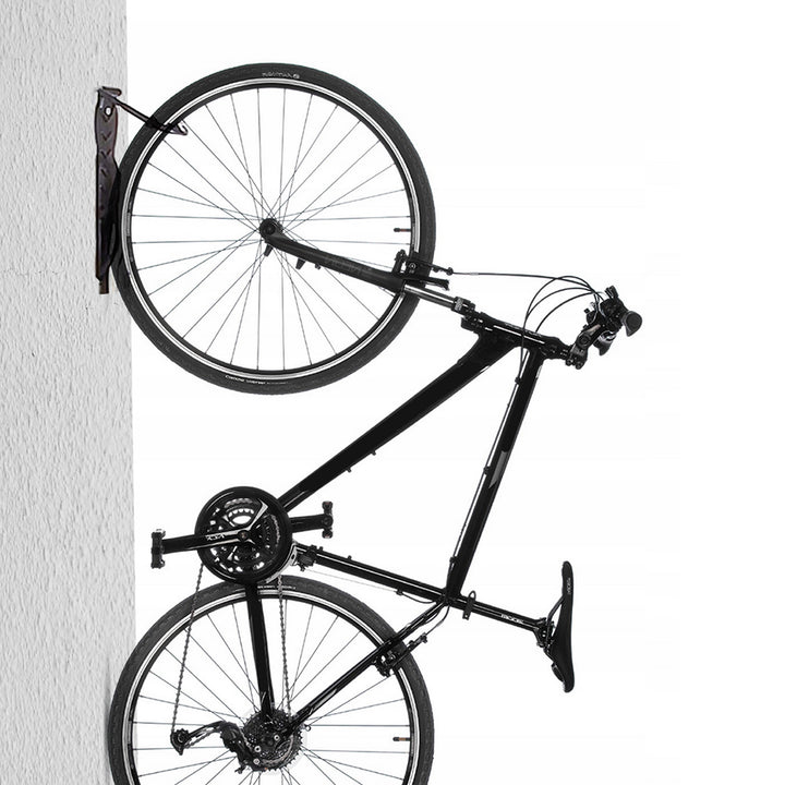 Rowerowy uchwyt / wieszak ścienny Maclean, pionowy, stal, max. obciążenie 30kg, MC-432, 3 sztuki