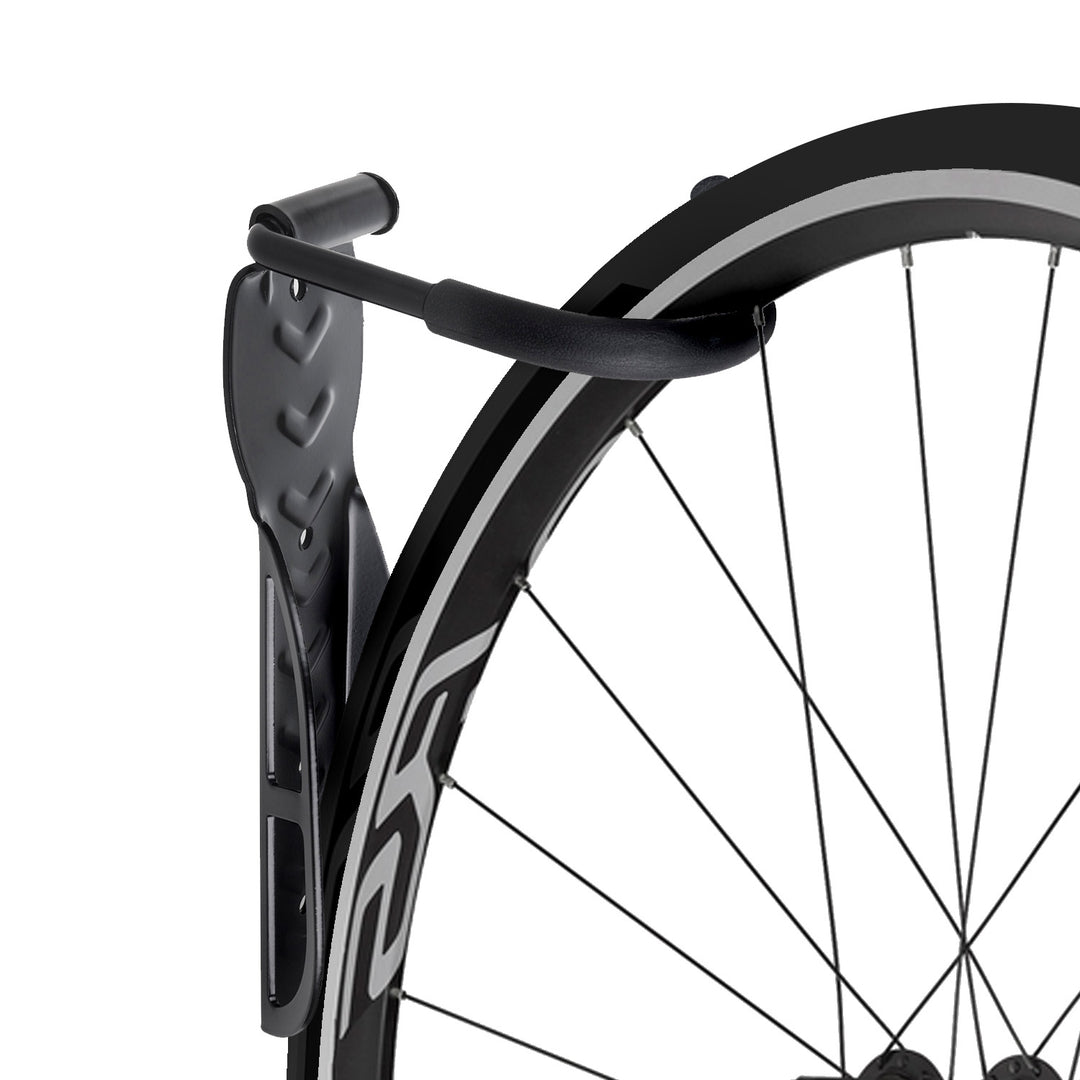 Rowerowy uchwyt / wieszak ścienny Maclean, pionowy, stal, max. obciążenie 30kg, MC-432, 4 sztuki