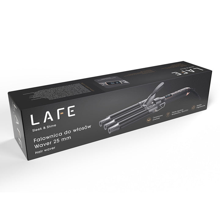 Falownica do włosów LAFE, średnica grzałki 25 mm, moc 105W, Sleek & Shine Waver