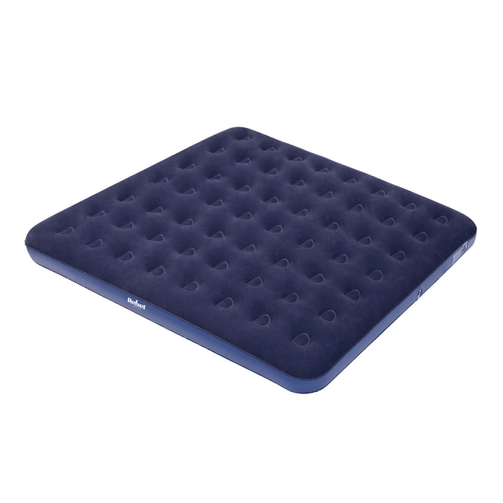 Materac dmuchany dwuosobowy REBEL ACTIVE, wymiary 203x183x22 cm, RBA-5001-XXL