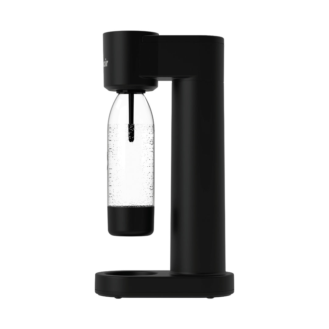 Saturator Dafi Push Air, kolor czarny, w zestawie 2x butelka 0,7L i nabój CO2
