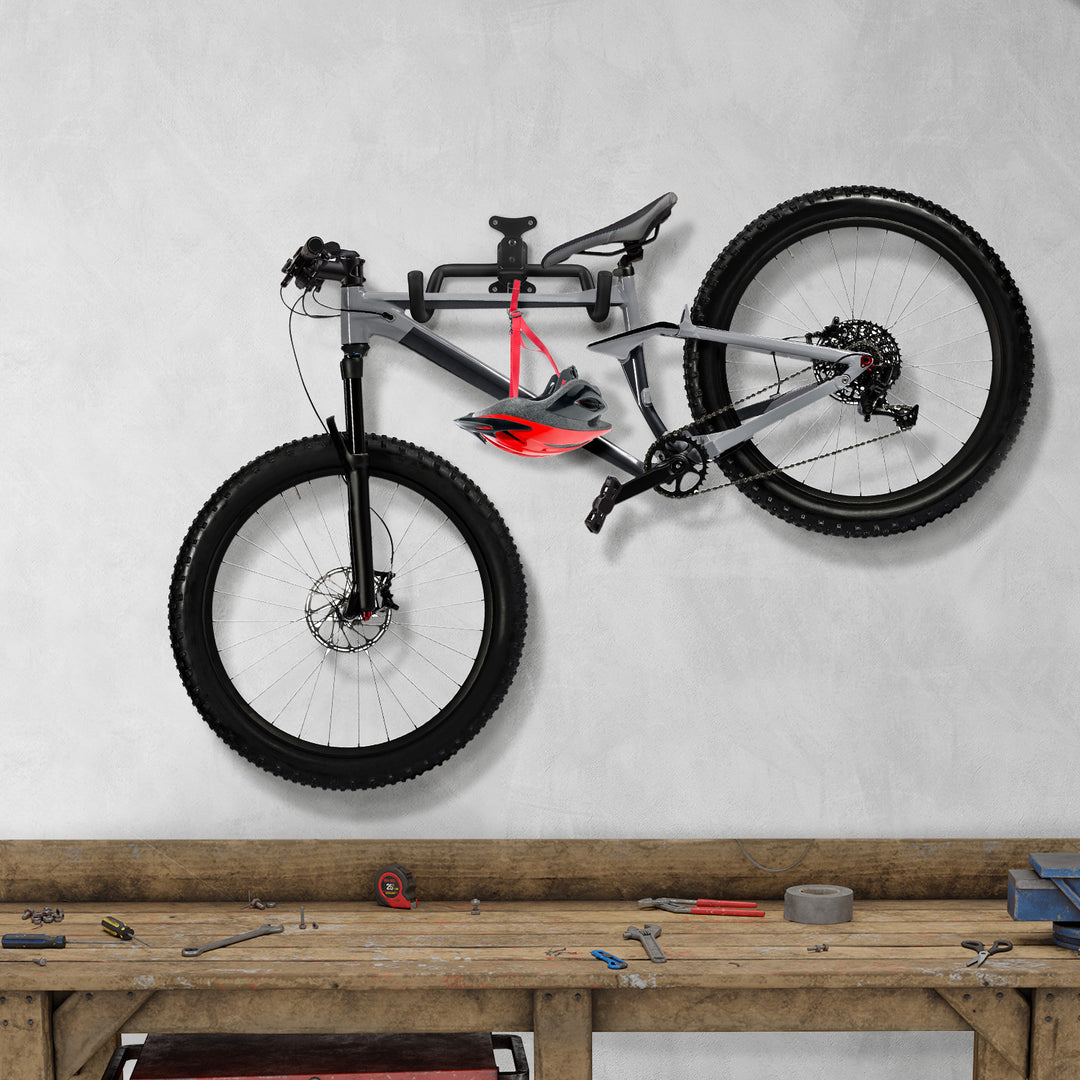 Rowerowy uchwyt ścienny Maclean, poziomy, stal, max. obciążenie 30kg, MC-484, 3 sztuki