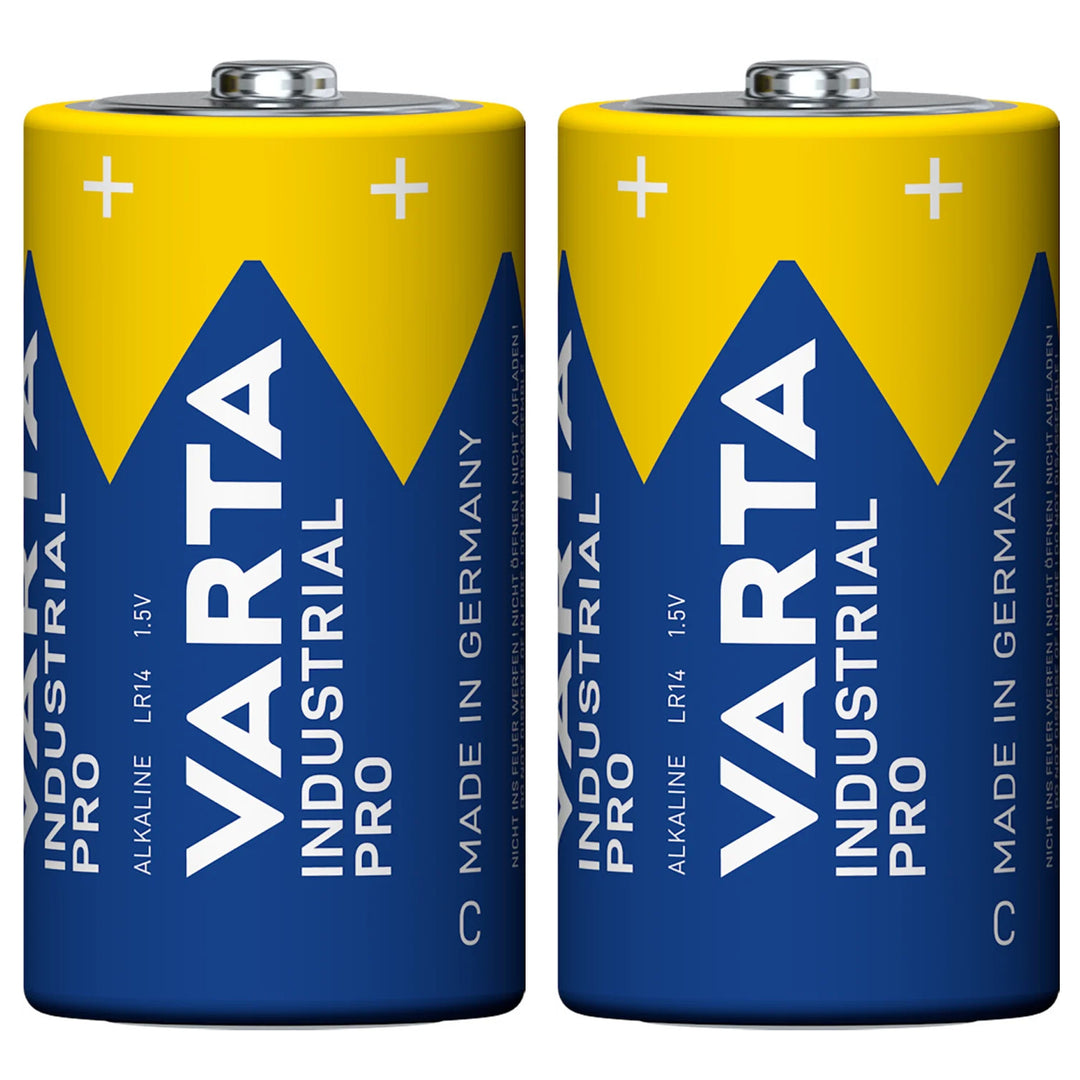 2x bateria R-14 LR14 C 1,5V alkaliczna Varta Industrial Pro