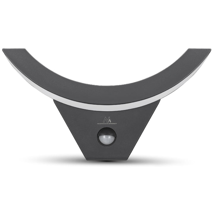 Lampa LED z czujnikiem ruchu Maclean, czujnik ruchu na podczerwień, kolor szary, 10W, IP54, 800lm, MCE290 GR, 4 sztuki