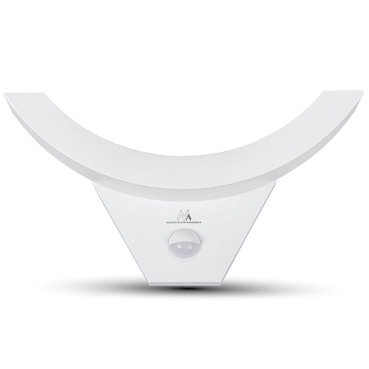Lampa LED z czujnikiem ruchu Maclean, czujnik PIR, kolor biały, 10W, IP54, 800lm, MCE290 W, 4 sztuki