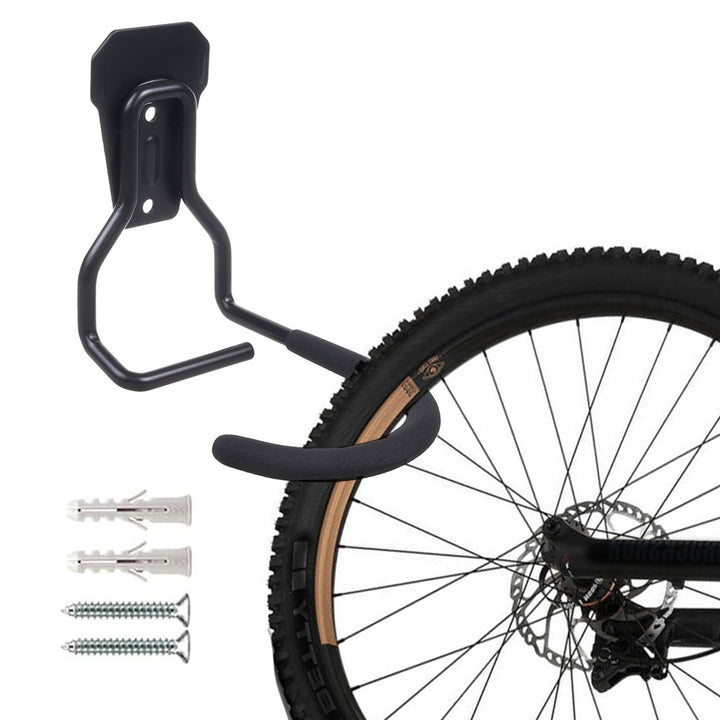 Rowerowy uchwyt ścienny Maclean, pionowy, stal, max. obciążenie 20kg, MC-433, 3 sztuki