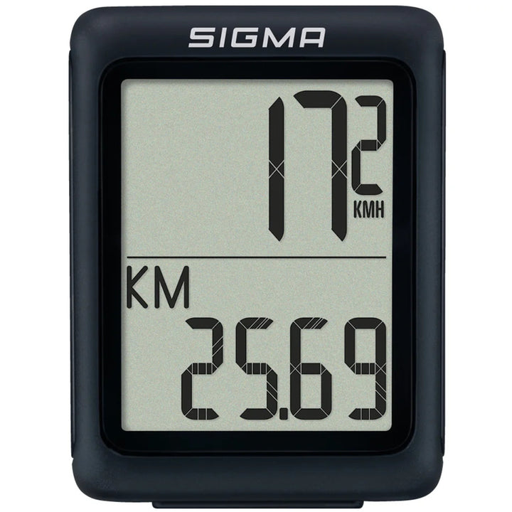 Licznik rowerowy Sigma BC 5.0 WR, wodoszczelny, odporny na warunki atmosferyczne, duży i czytelny wyświetlacz, 5 podstawowych funkcji