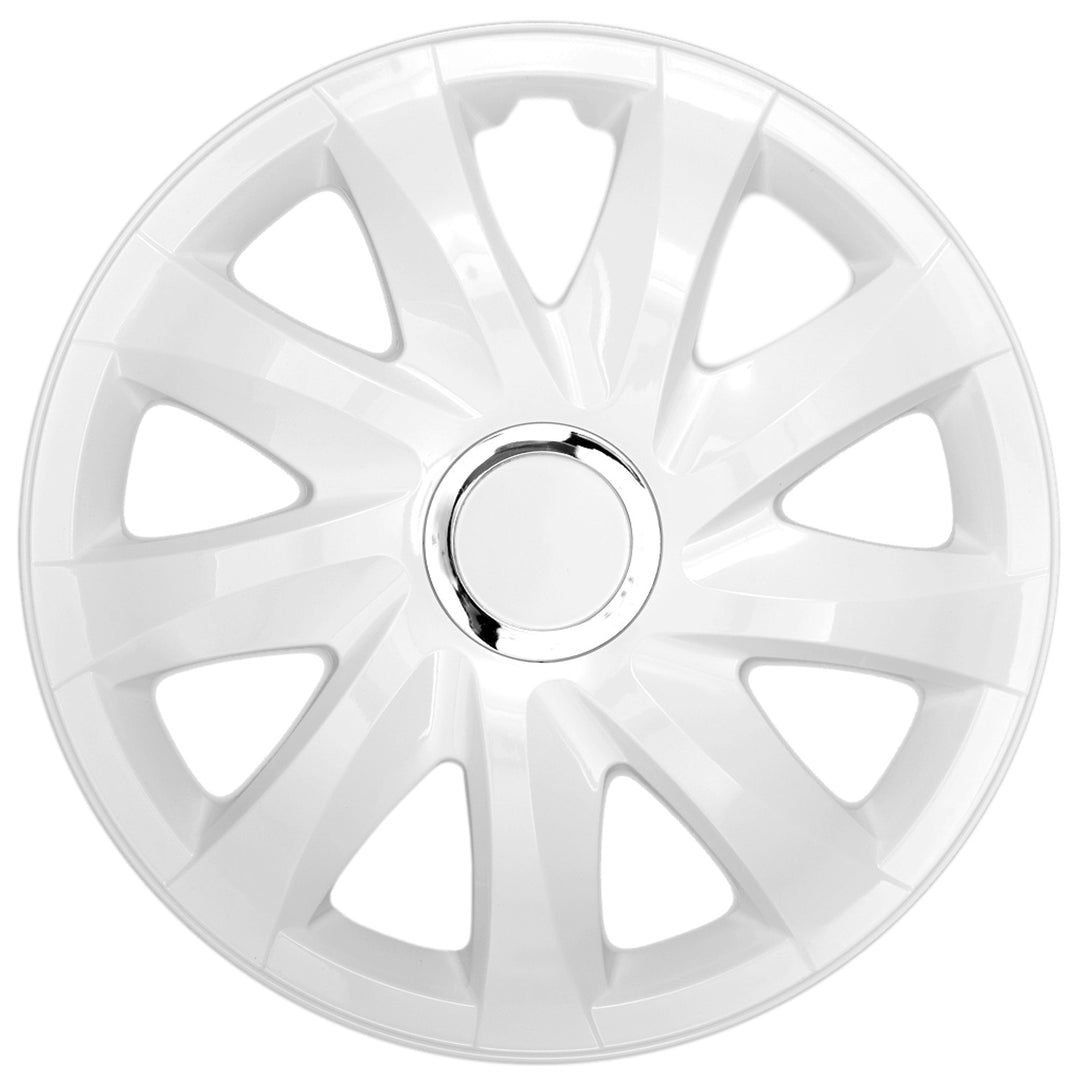 Kołpak uniwersalny 14'' NRM Drift biały lakier 1 sztuka