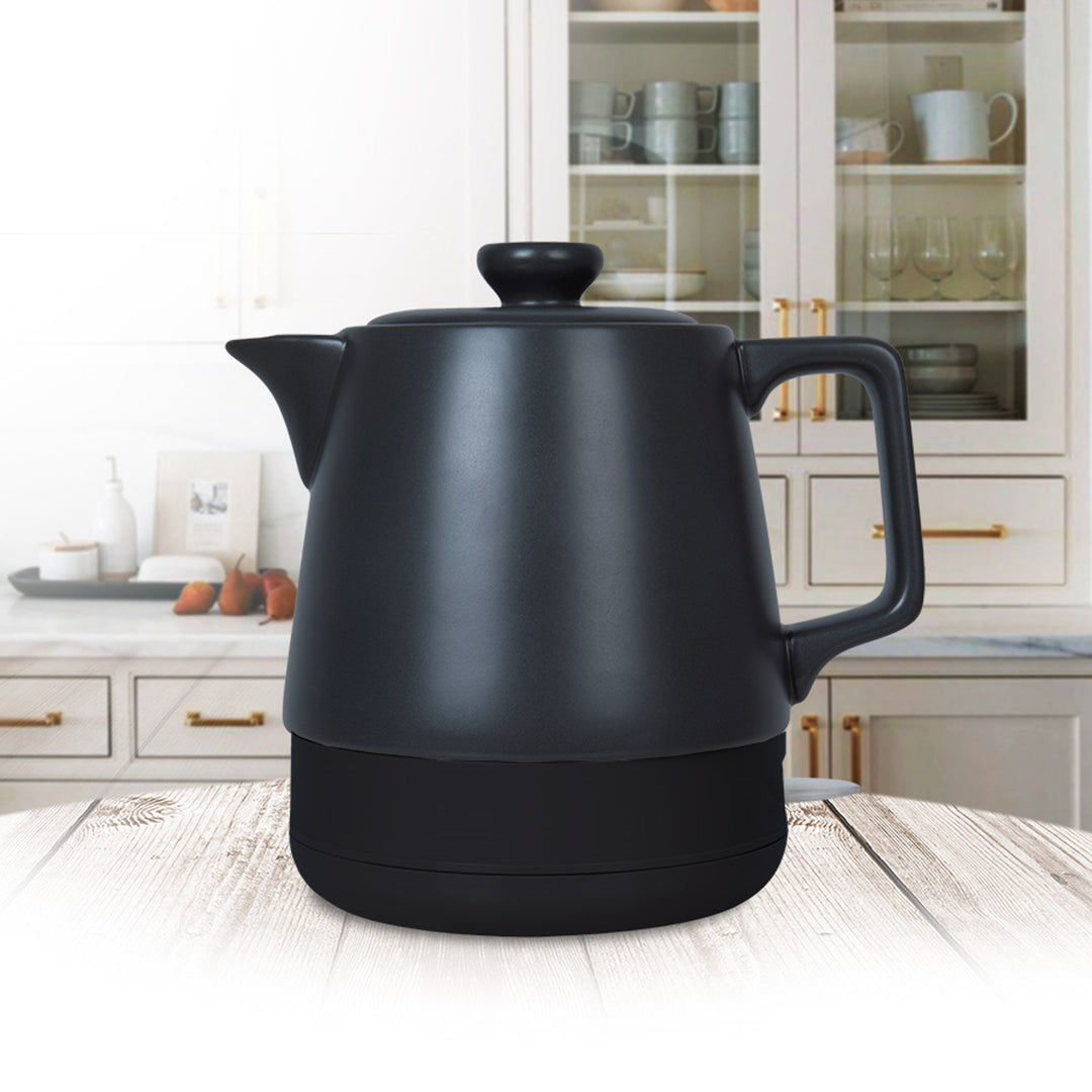 Czajnik ceramiczny Maestro, pojemność 1L, moc 1200W, kolor czarny, MR-071