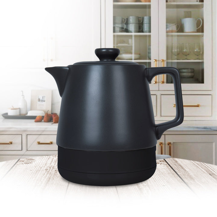 Czajnik ceramiczny Maestro, pojemność 1L, moc 1200W, kolor czarny, MR-071