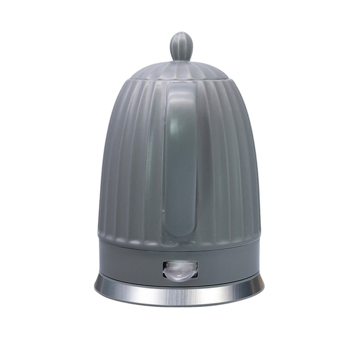 Ceramiczny czajnik elektryczny Maestro, kolor szary, moc 1500W, pojemność 1,5L, obrotowa podstawka, wskaźnik poziomu wody, przewód zasilający 65cm, MR-077