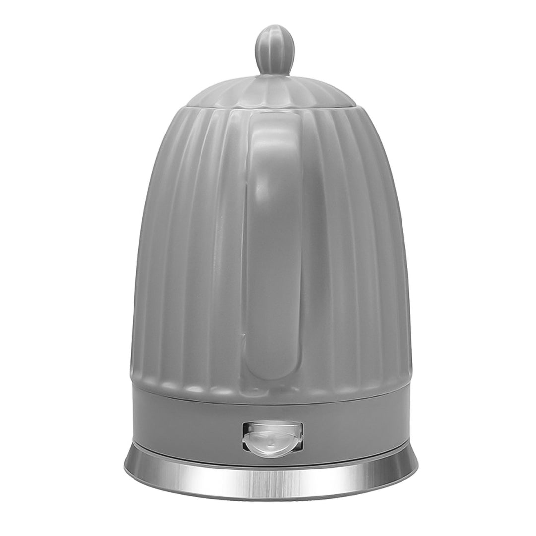 Ceramiczny czajnik elektryczny Maestro, kolor szary, moc 1500W, pojemność 1,5L, obrotowa podstawka, wskaźnik poziomu wody, przewód zasilający 65cm, MR-077