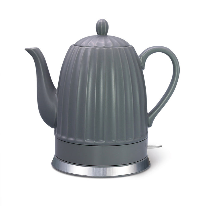 Ceramiczny czajnik elektryczny Maestro, kolor szary, moc 1500W, pojemność 1,5L, obrotowa podstawka, wskaźnik poziomu wody, przewód zasilający 65cm, MR-077